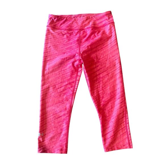 Under Armour Compression Leggings Hot Pink Size Women's Medium - Picture 1 of 1